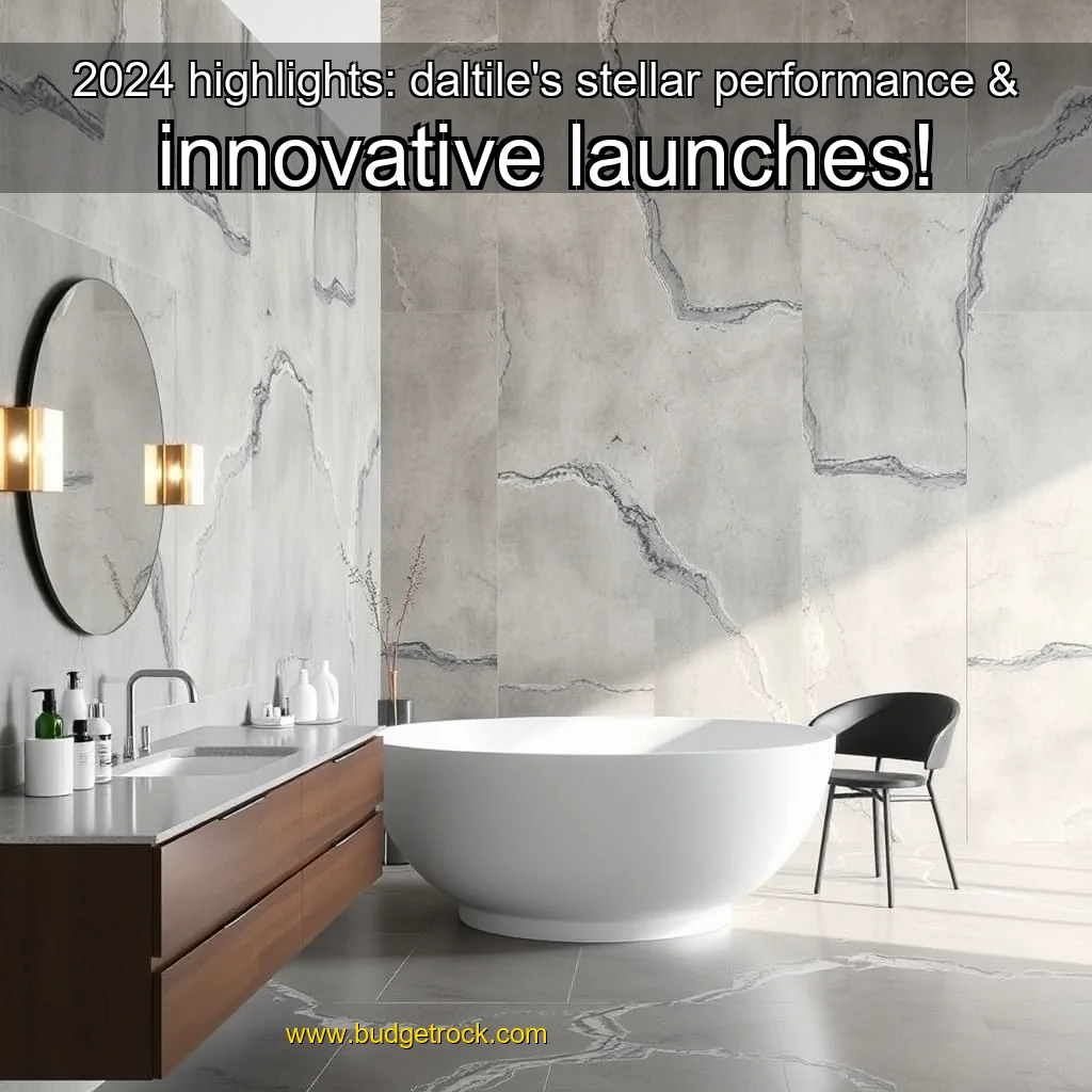 You are currently viewing 2024 highlights: daltile’s stellar performance & innovative launches!