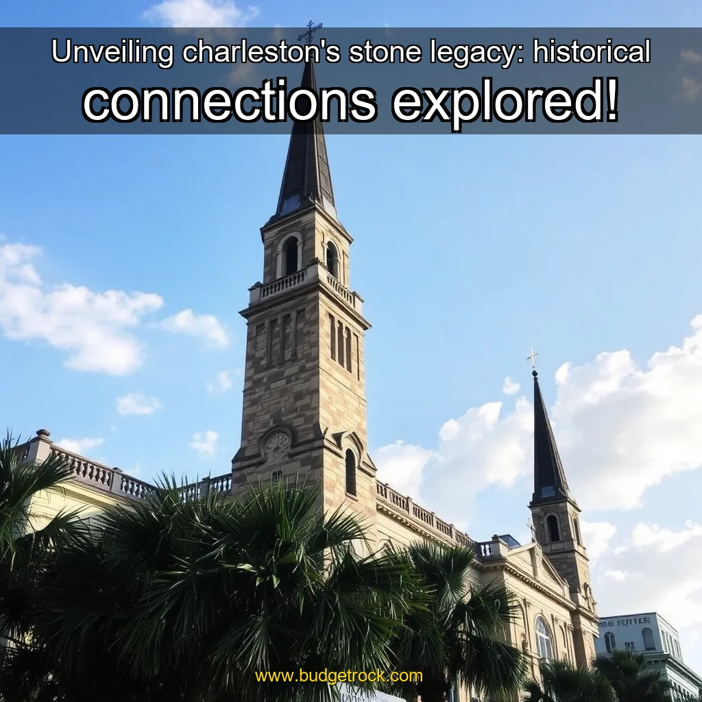 Read more about the article Unveiling charleston’s stone legacy: historical connections explored!
