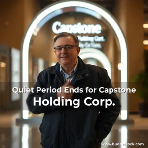 Artistic representation for Quiet Period Ends for Capstone Holding Corp.