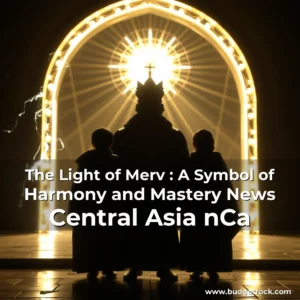 Artistic representation for The Light of Merv : A Symbol of Harmony and Mastery News Central Asia nCa