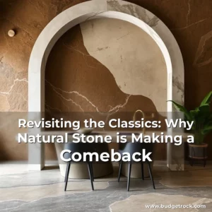 Artistic representation for Revisiting the Classics: Why Natural Stone is Making a Comeback