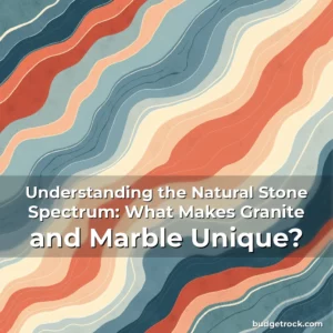 Artistic representation for Understanding the Natural Stone Spectrum: What Makes Granite and Marble Unique?