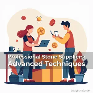 Artistic representation for Professional Stone Suppliers: Advanced Techniques