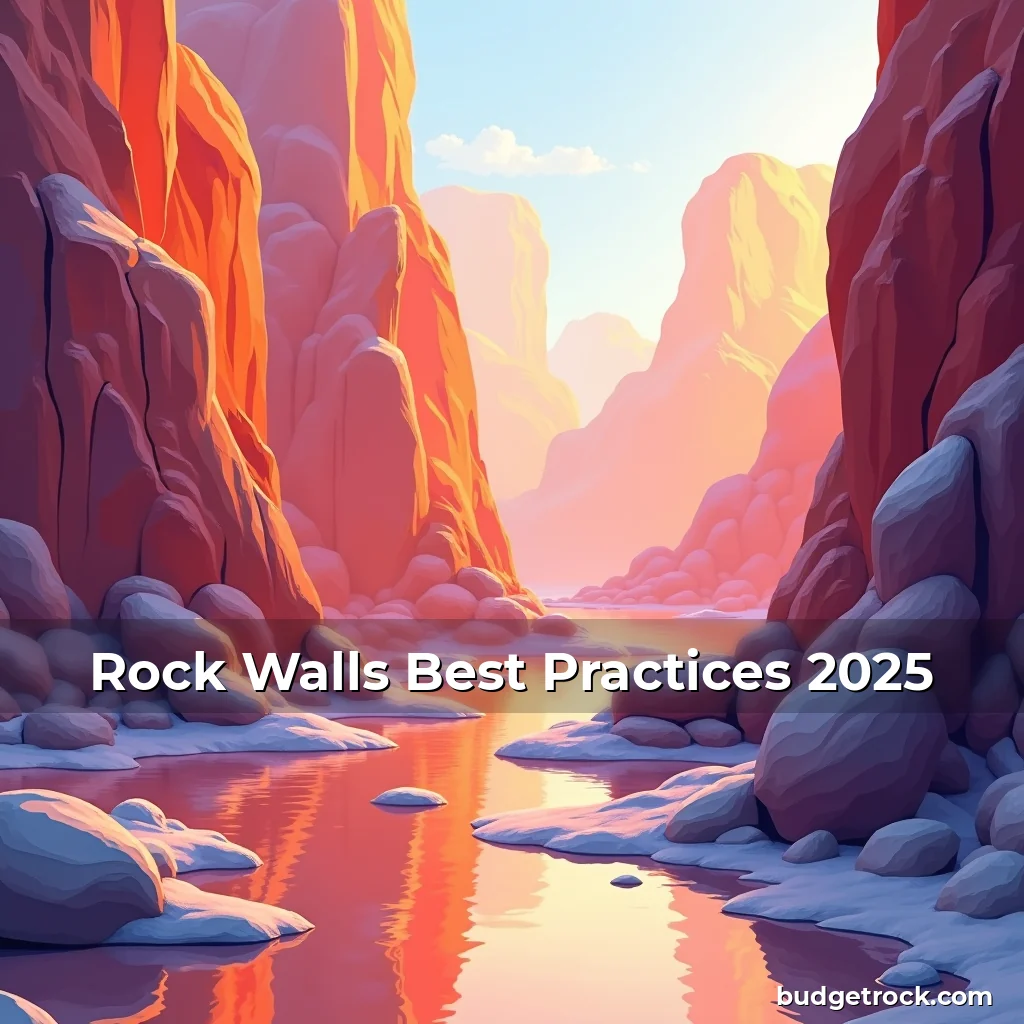 Read more about the article Rock Walls Best Practices 2025