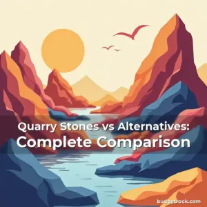 Artistic representation for Quarry Stones vs Alternatives: Complete Comparison