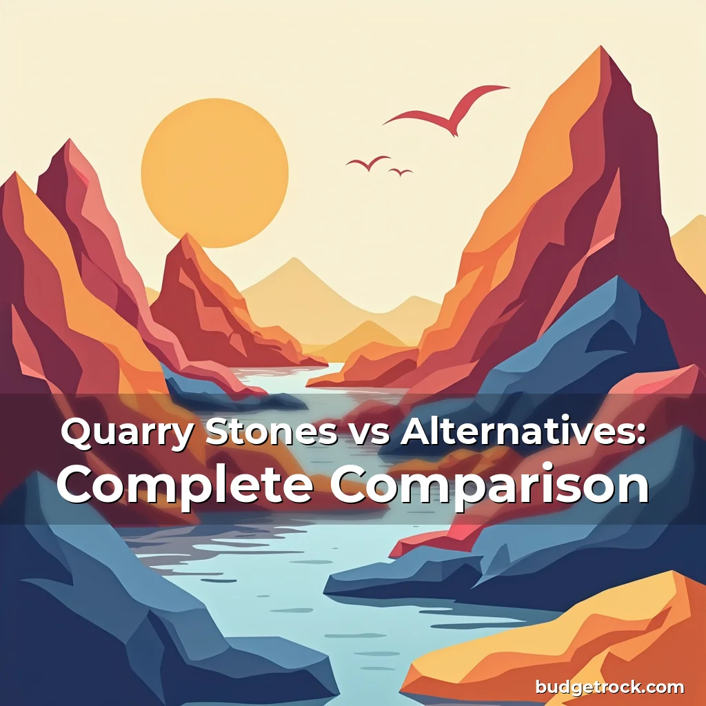 Read more about the article Quarry Stones vs Alternatives: Complete Comparison