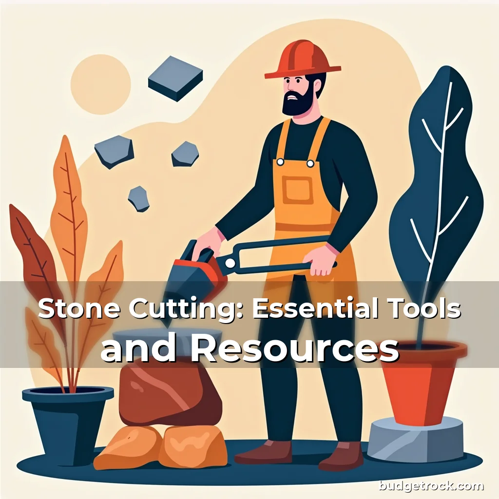Read more about the article Stone Cutting: Essential Tools and Resources