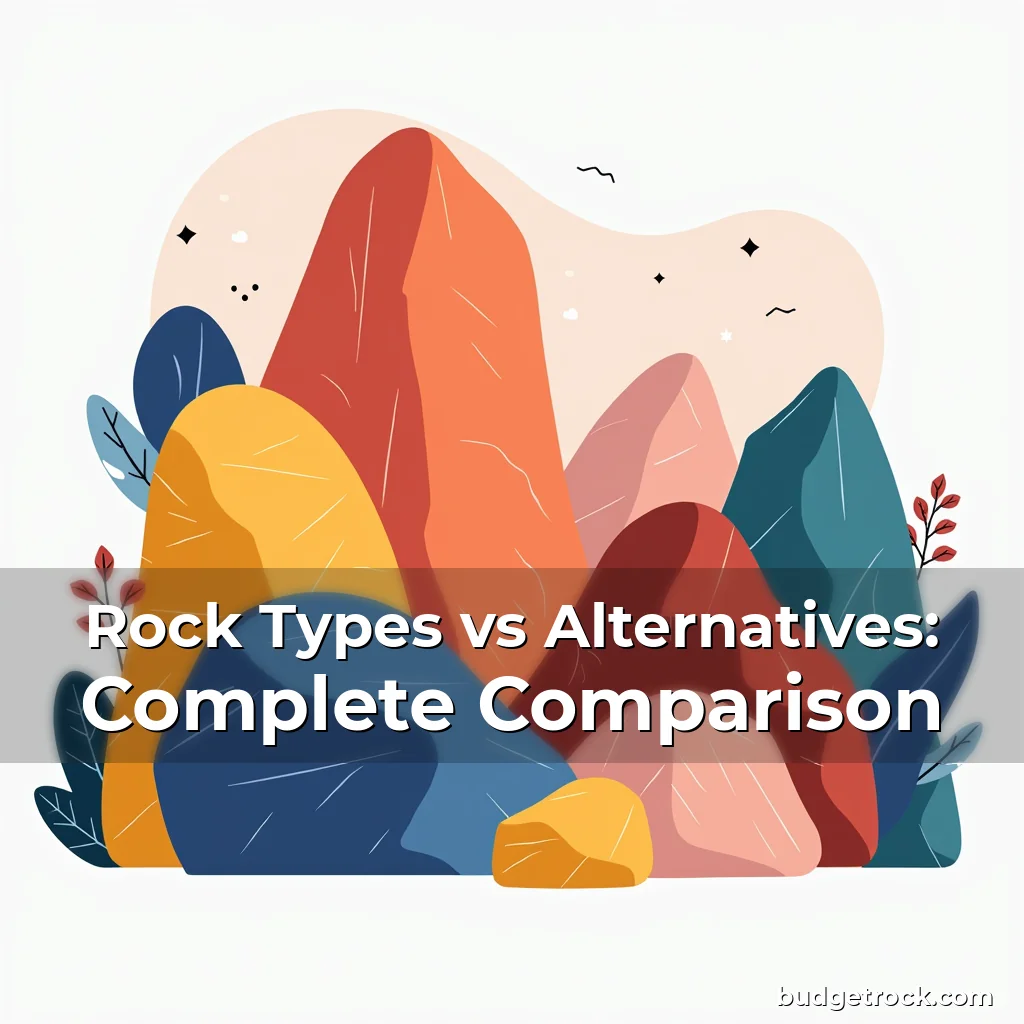 Read more about the article Rock Types vs Alternatives: Complete Comparison