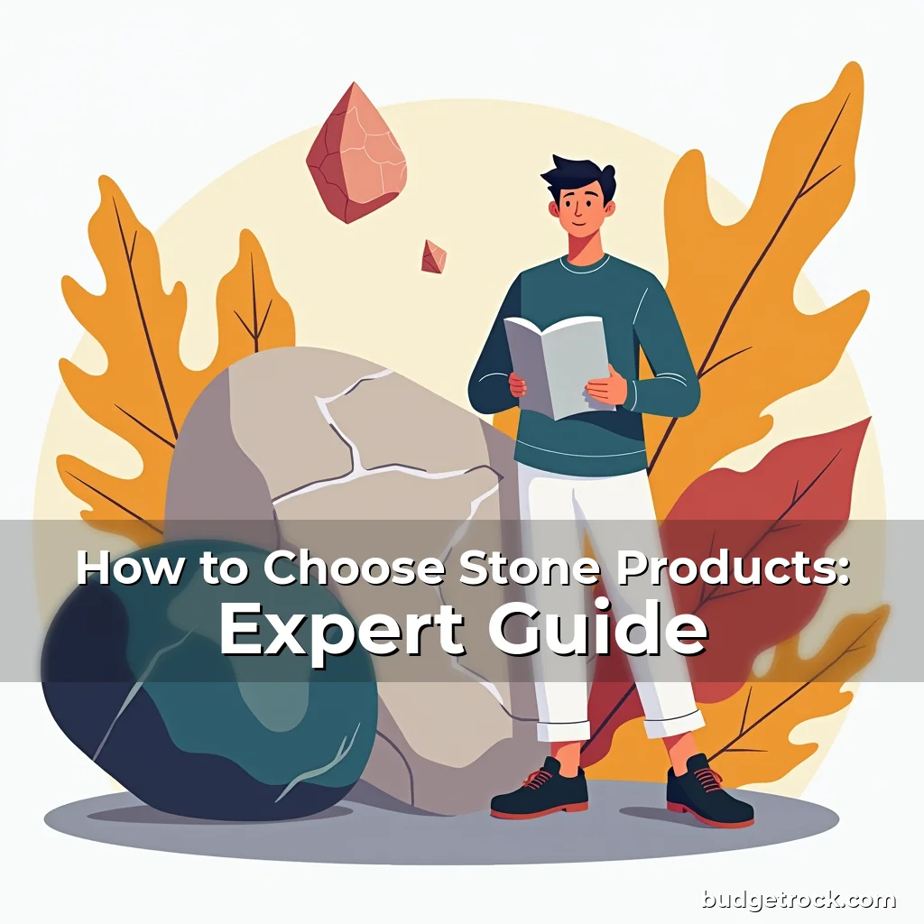Read more about the article How to Choose Stone Products: Expert Guide