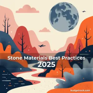 Artistic representation for Stone Materials Best Practices 2025