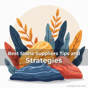 Artistic representation for Best Stone Suppliers Tips and Strategies