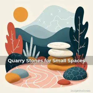 Artistic representation for Quarry Stones for Small Spaces