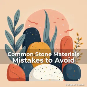 Artistic representation for Common Stone Materials Mistakes to Avoid