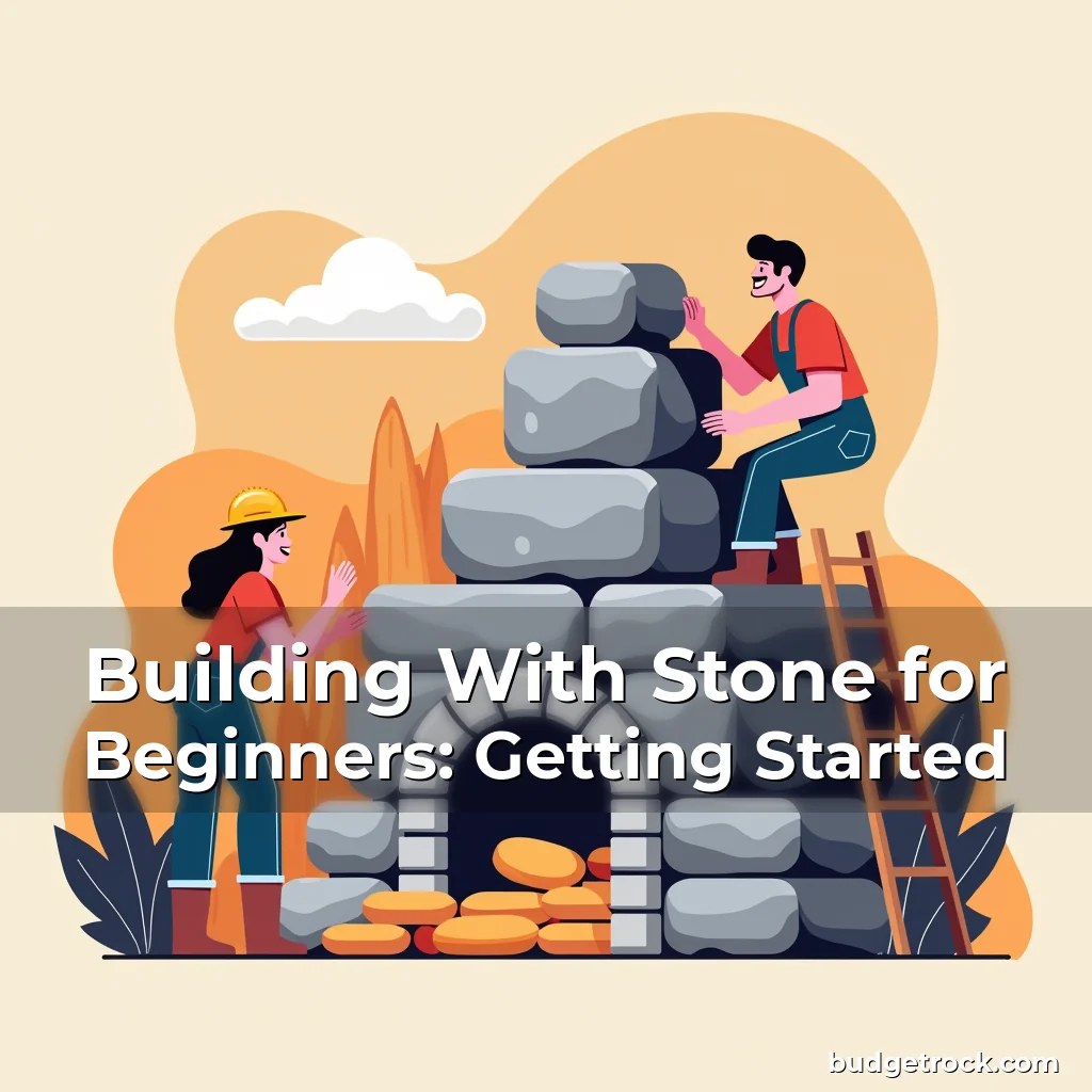 You are currently viewing Building With Stone for Beginners: Getting Started