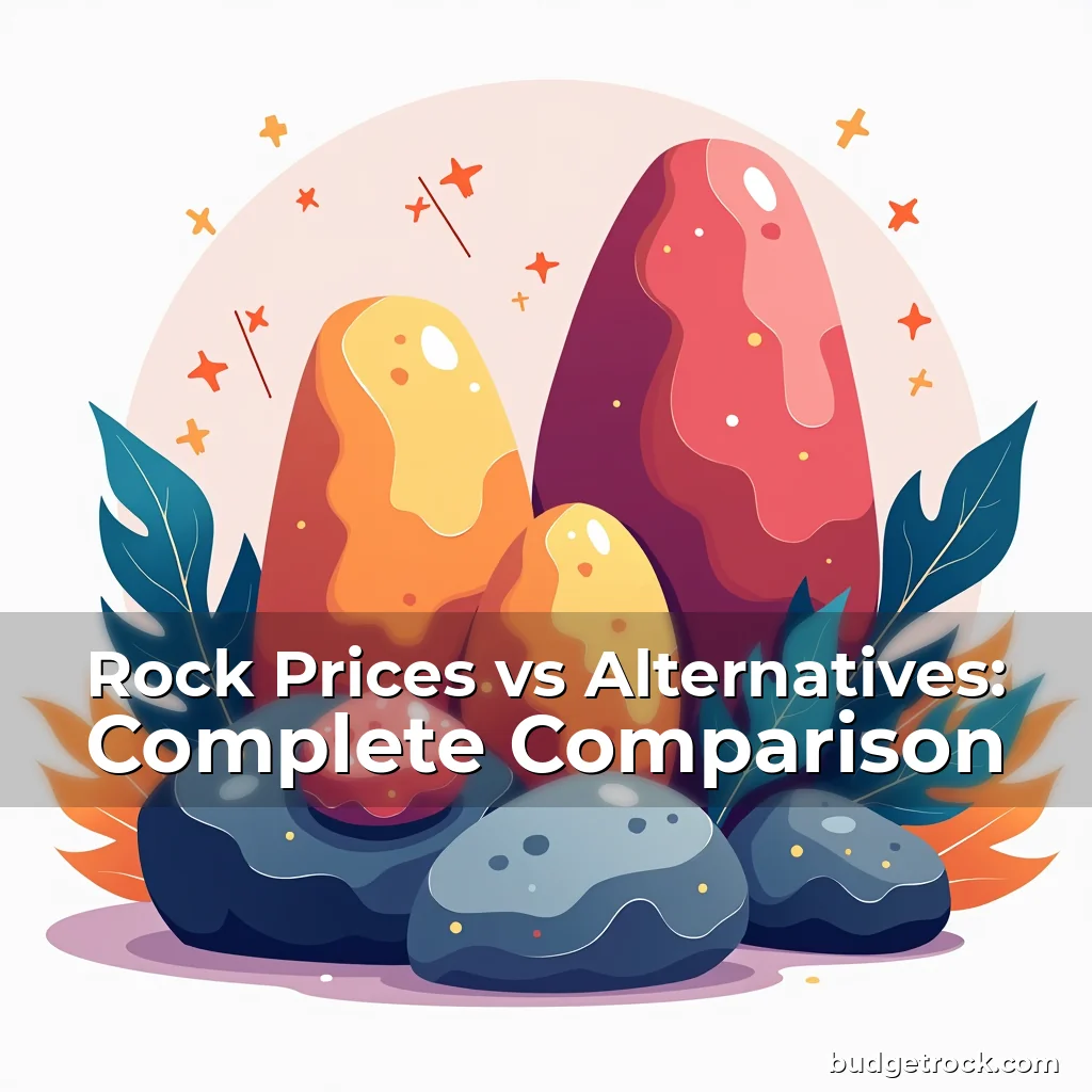 Read more about the article Rock Prices vs Alternatives: Complete Comparison