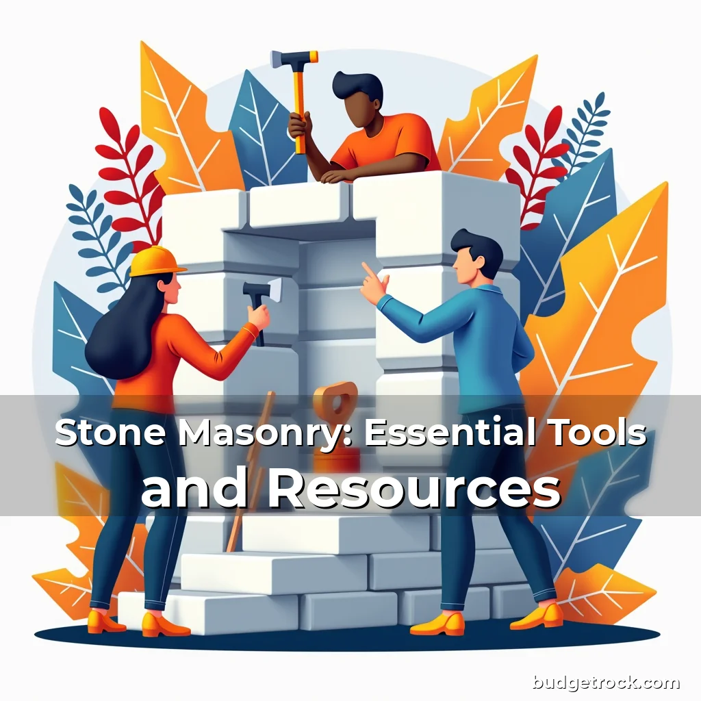Read more about the article Stone Masonry: Essential Tools and Resources