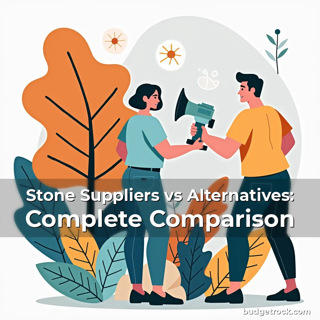 Read more about the article Stone Suppliers vs Alternatives: Complete Comparison