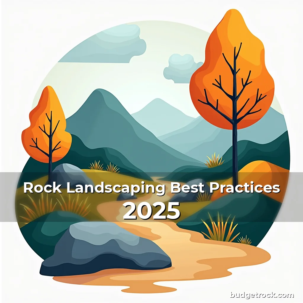 Read more about the article Rock Landscaping Best Practices 2025