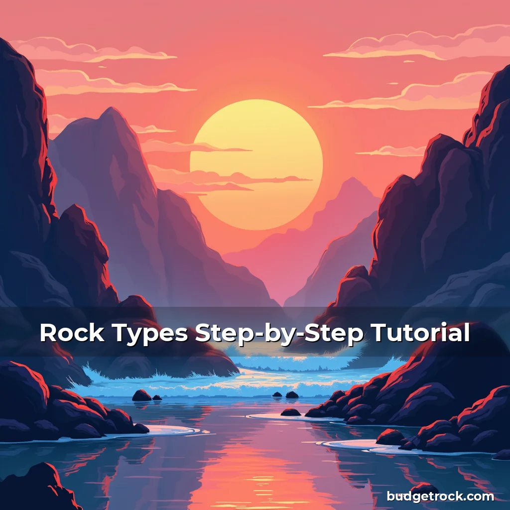 Read more about the article Rock Types Step-by-Step Tutorial