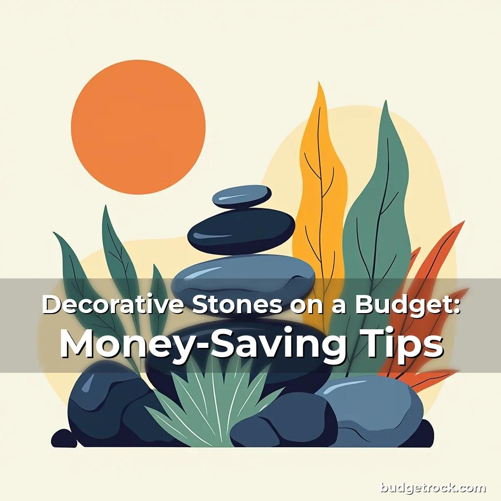 Read more about the article Decorative Stones on a Budget: Money-Saving Tips