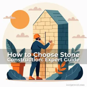 Artistic representation for How to Choose Stone Construction: Expert Guide