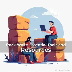 Artistic representation for Rock Walls: Essential Tools and Resources