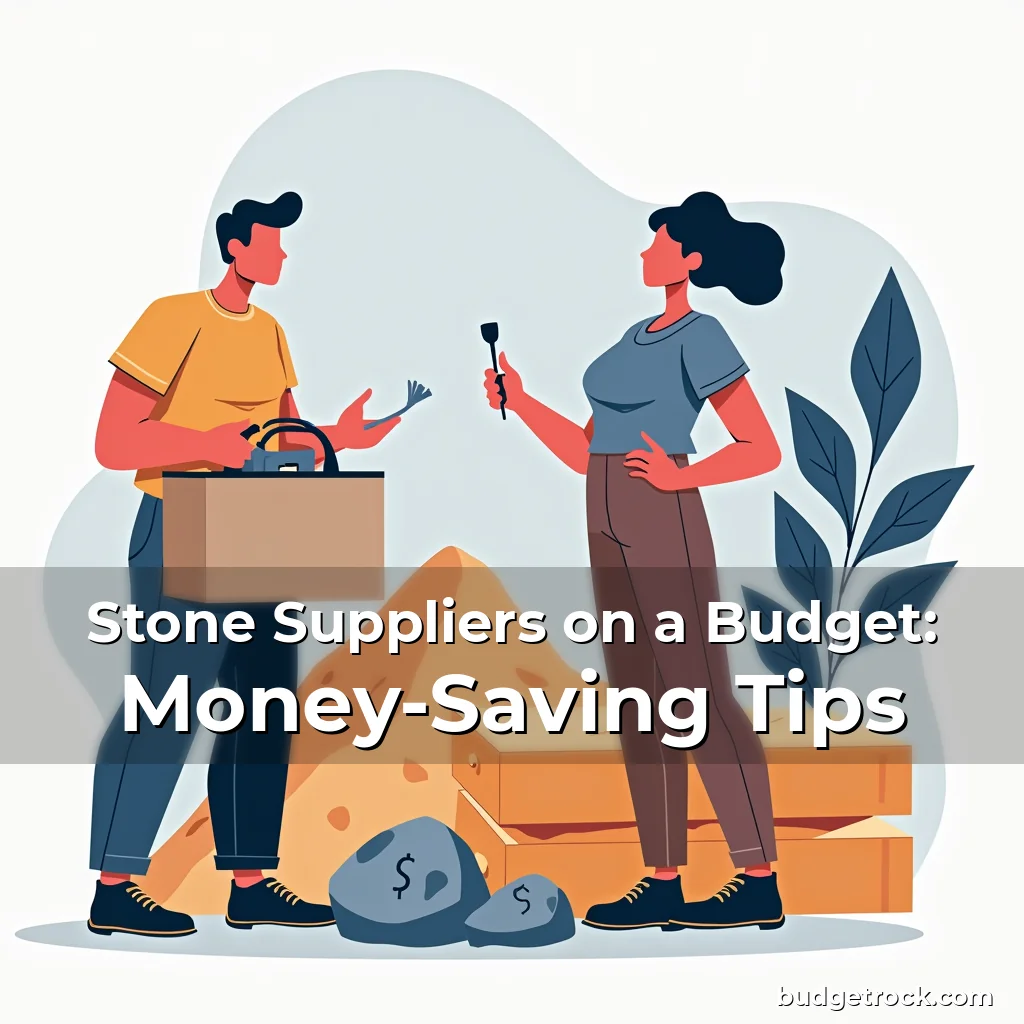 Read more about the article Stone Suppliers on a Budget: Money-Saving Tips
