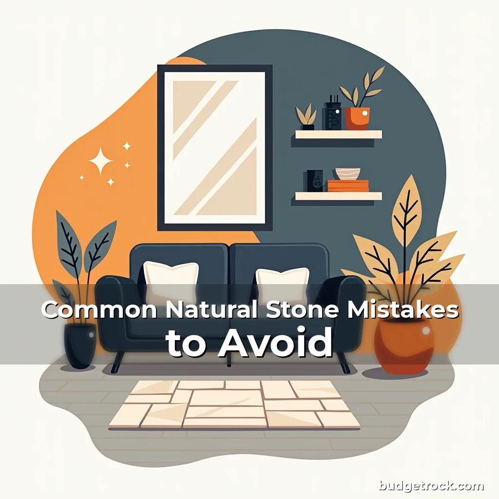 You are currently viewing Common Natural Stone Mistakes to Avoid
