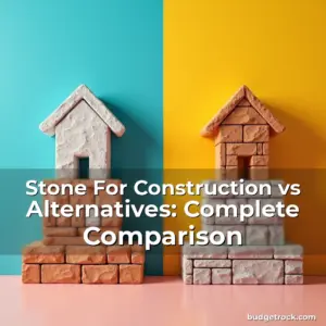 Artistic representation for Stone For Construction vs Alternatives: Complete Comparison