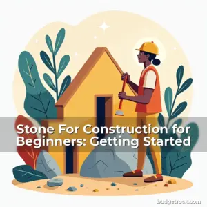 Artistic representation for Stone For Construction for Beginners: Getting Started