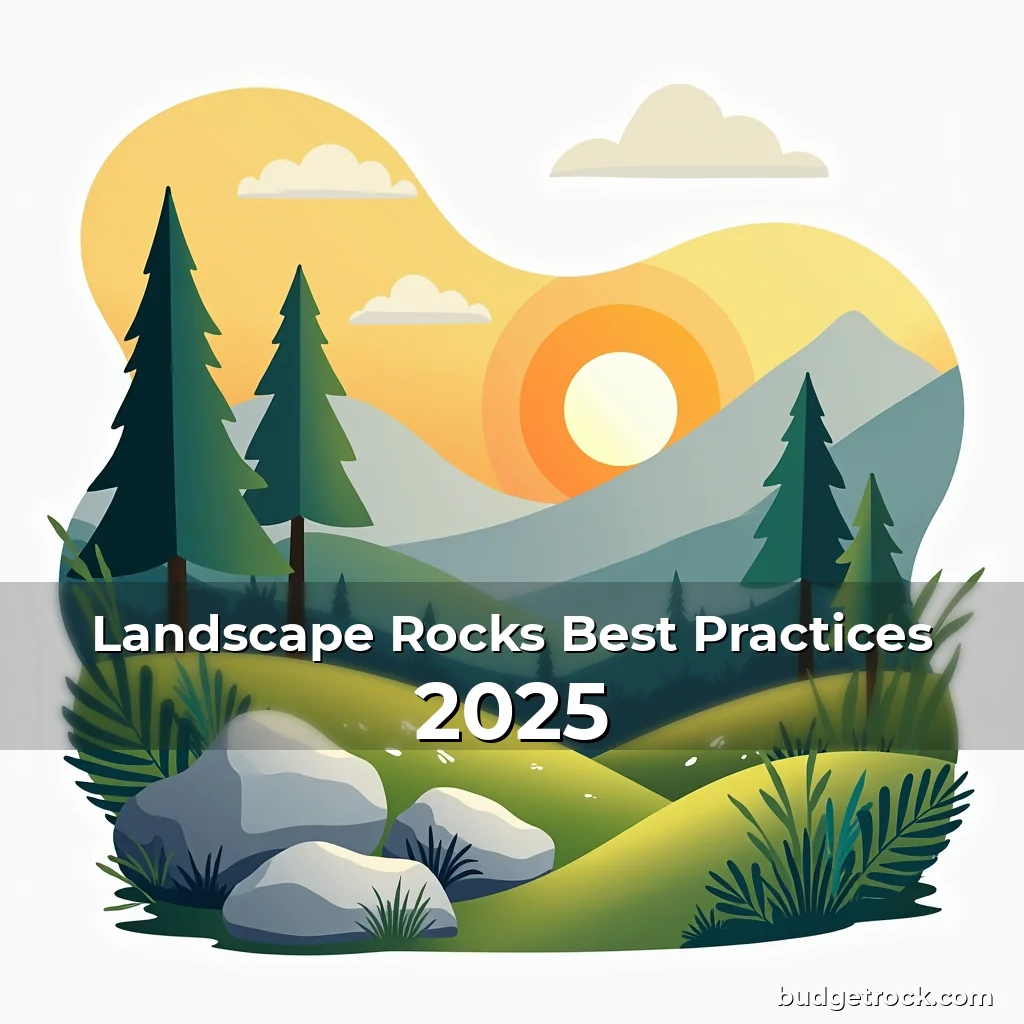 Read more about the article Landscape Rocks Best Practices 2025