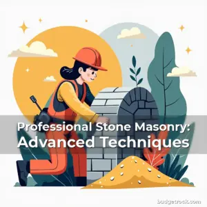 Artistic representation for Professional Stone Masonry: Advanced Techniques