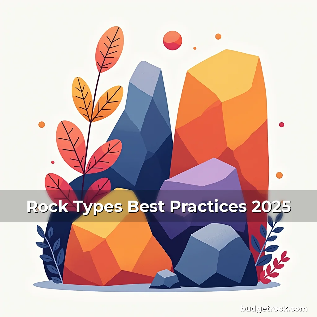 Read more about the article Rock Types Best Practices 2025