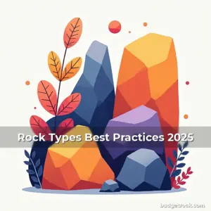 Artistic representation for Rock Types Best Practices 2025