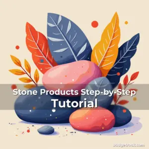 Artistic representation for Stone Products Step-by-Step Tutorial