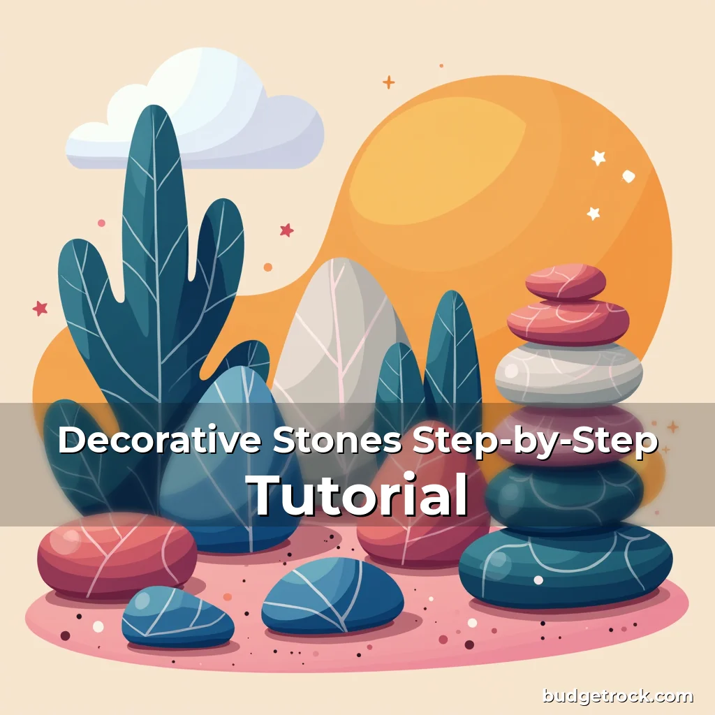 Read more about the article Decorative Stones Step-by-Step Tutorial