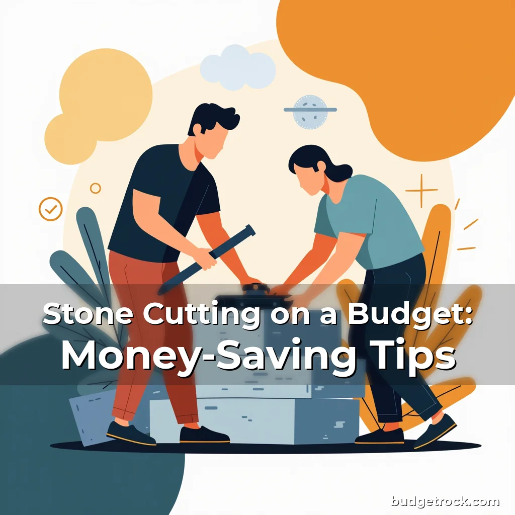 Read more about the article Stone Cutting on a Budget: Money-Saving Tips
