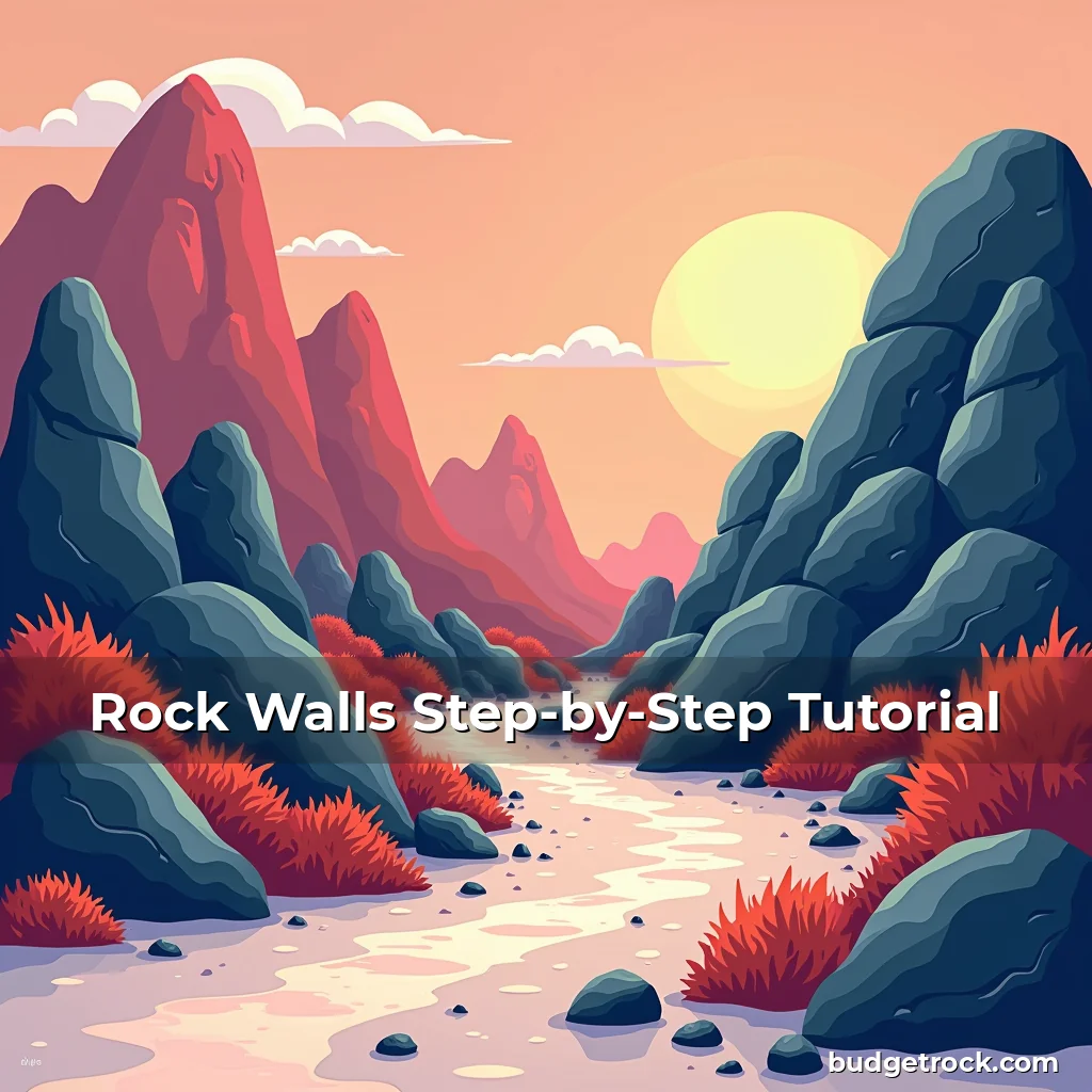 Read more about the article Rock Walls Step-by-Step Tutorial
