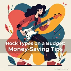 Artistic representation for Rock Types on a Budget: Money-Saving Tips