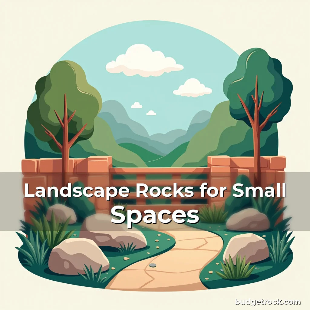 Read more about the article Landscape Rocks for Small Spaces