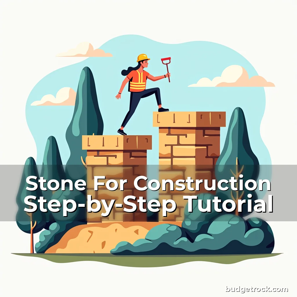 Read more about the article Stone For Construction Step-by-Step Tutorial