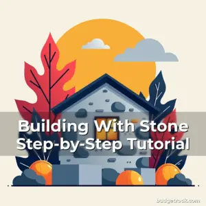Artistic representation for Building With Stone Step-by-Step Tutorial