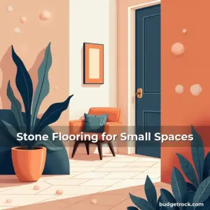Artistic representation for Stone Flooring for Small Spaces