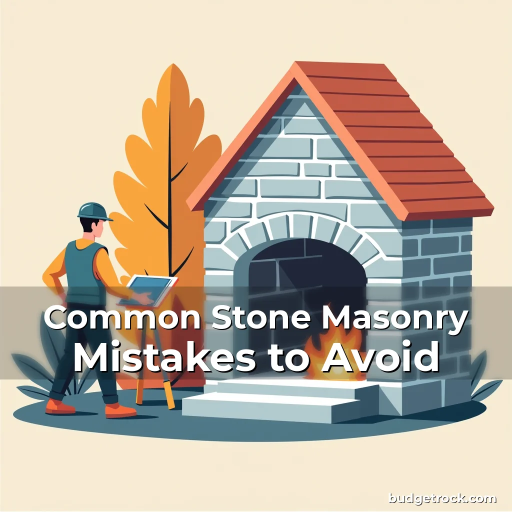 Read more about the article Common Stone Masonry Mistakes to Avoid
