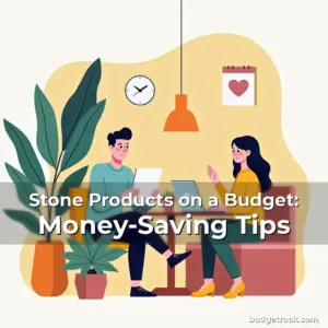 Artistic representation for Stone Products on a Budget: Money-Saving Tips
